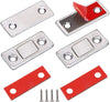 | 2 Sets LatchnShut Ultra-Slim Adhesive Magnetic Door Catch for Seamless Closing