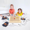 | Tangramatic Wooden Math Board Game
