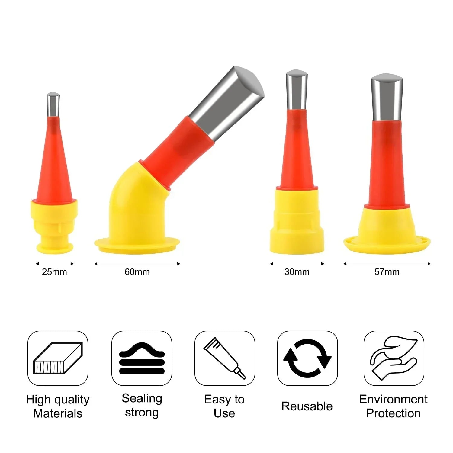 Universal™ - Universal integrated rubber nozzle tool set