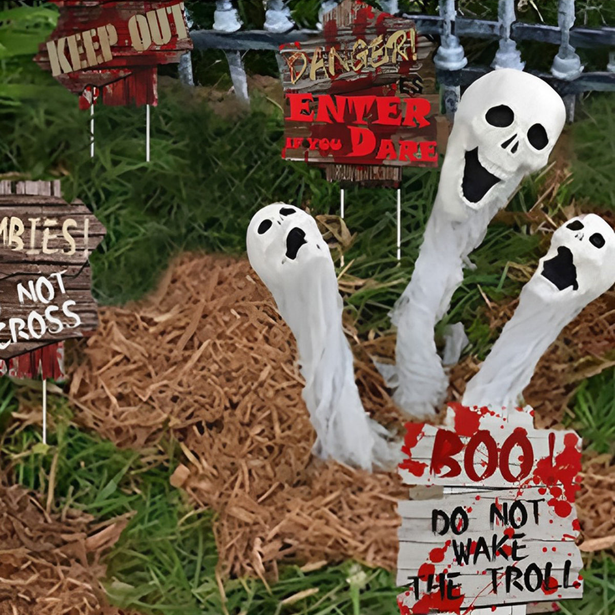 | Creepstake 6pc Halloween Yard Signs