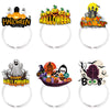 Hattaween 6pc Halloween Paper Hats or Headband Set