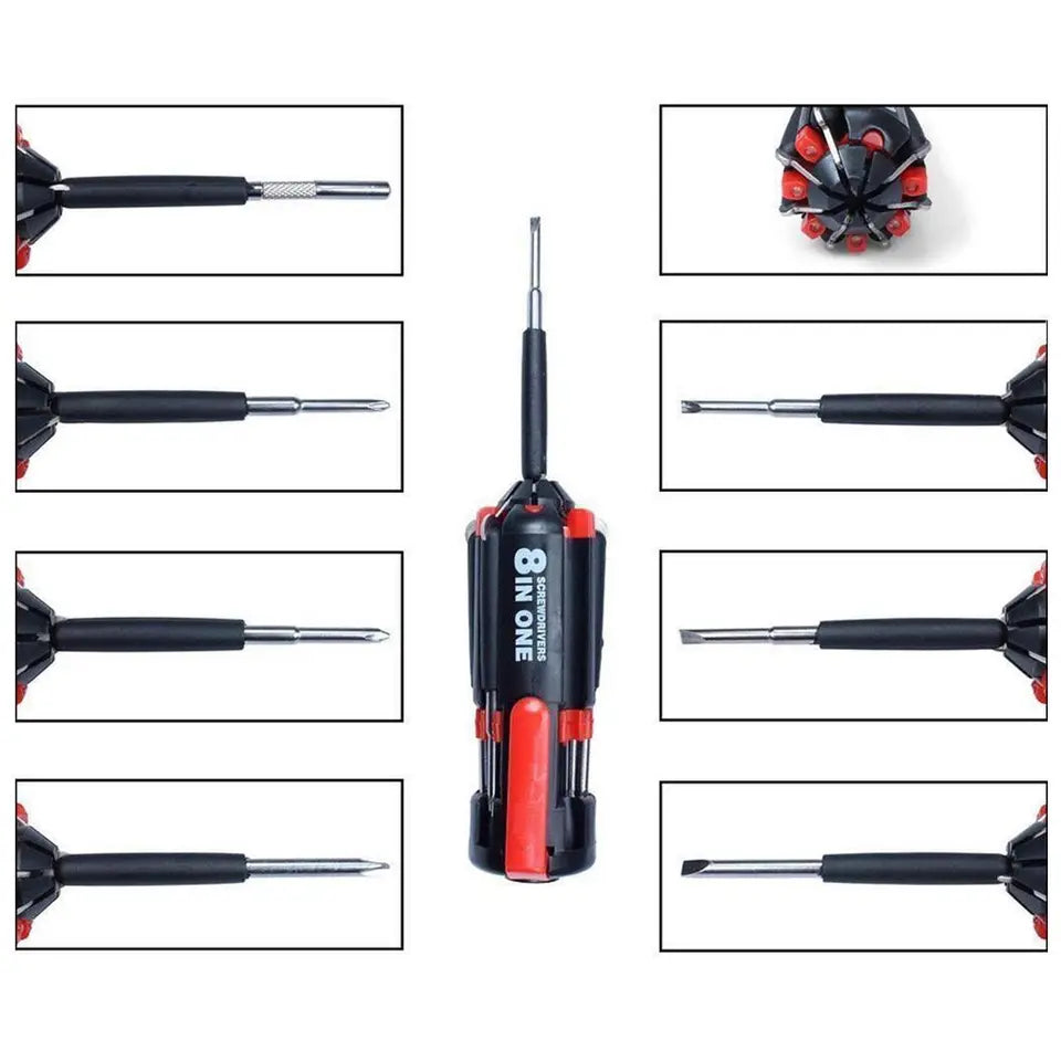 Tooly™ - 8-in-1 Screwdriver - An essential tool for your repair kit!