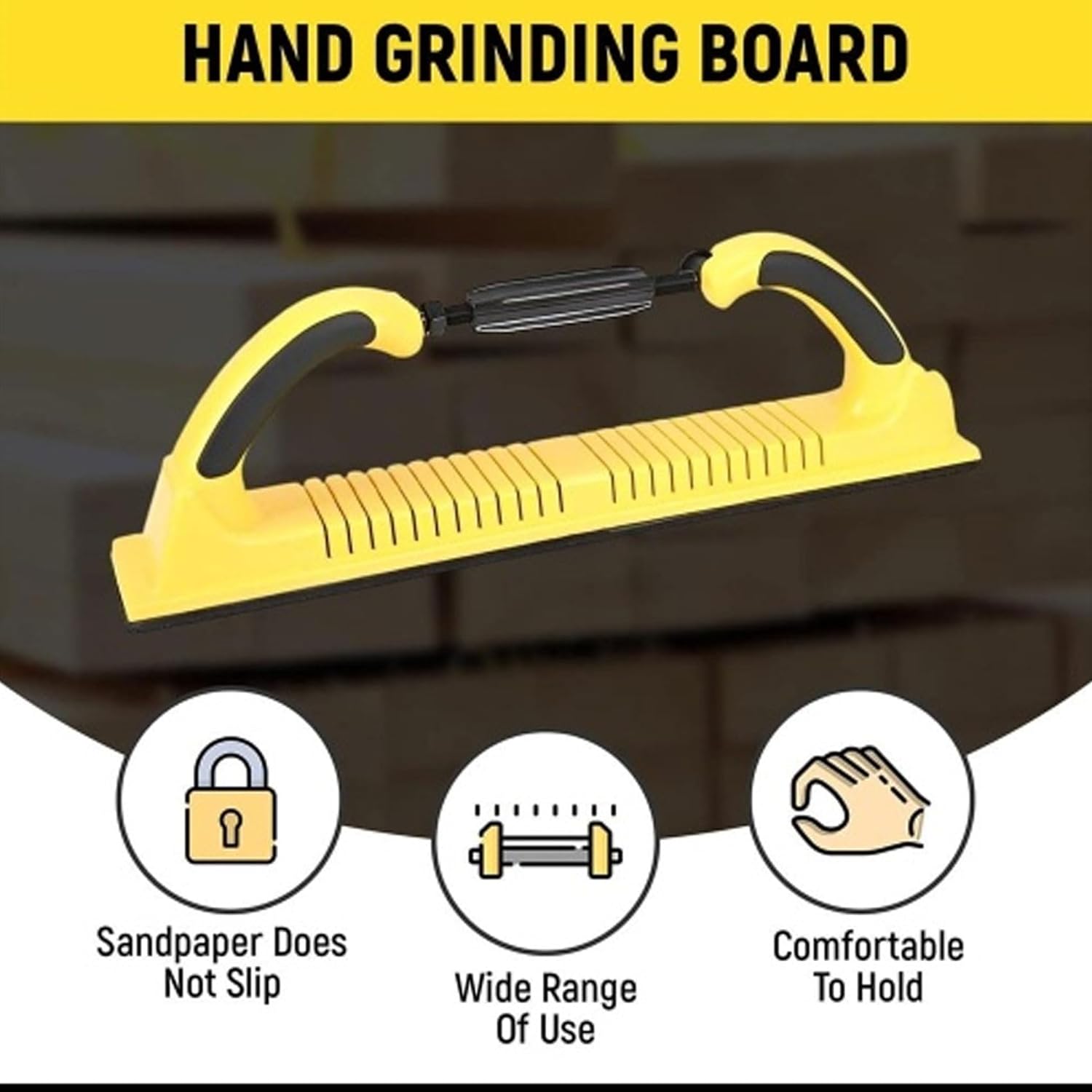 Sandy™ - Adjustable longboard hand sander - Discover the secret to effortless sanding!