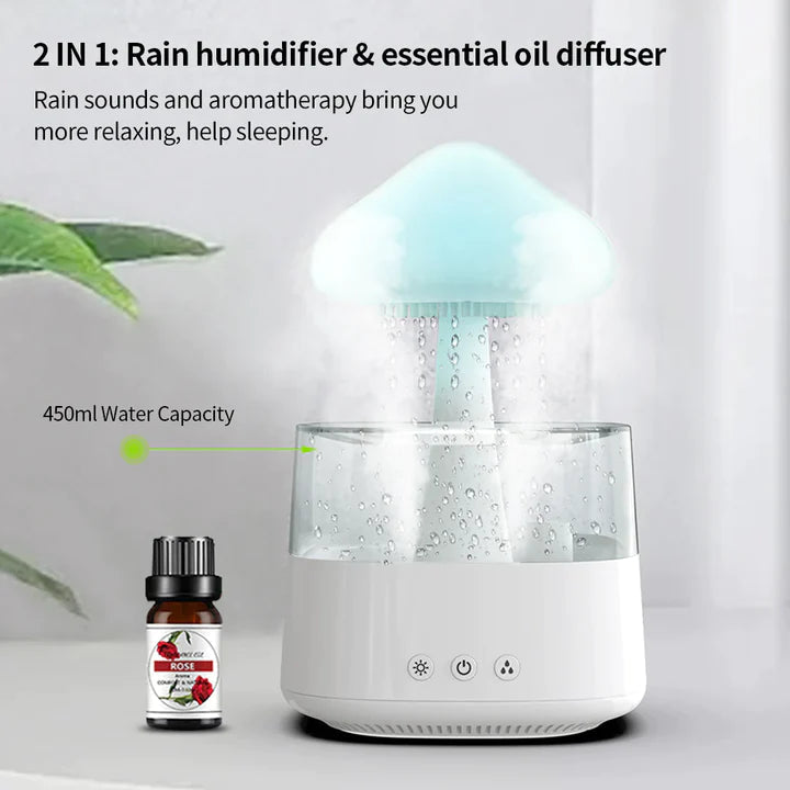 MushiCalm™ - Magic Rain Mushroom Cloud humidifier