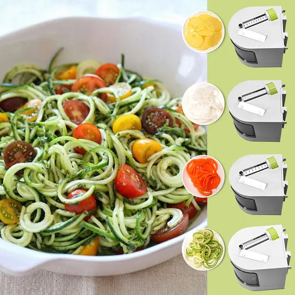 50% OFF | SpinSlice™ | Manual spiral vegetable slicer [Last day discount]