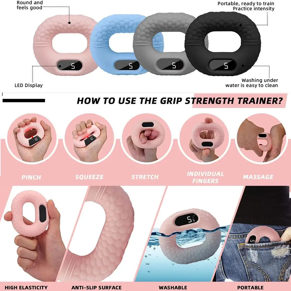 FlexGrip™ - Intelligent counting hand trainer