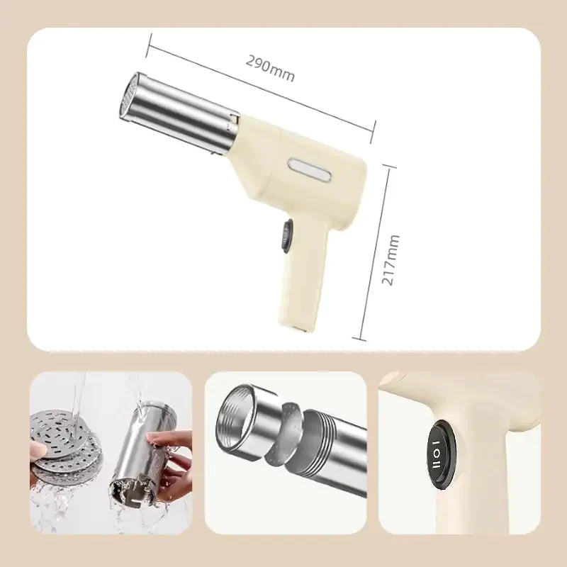 PastaGun | Electric Pasta Maker for Manual Operation
