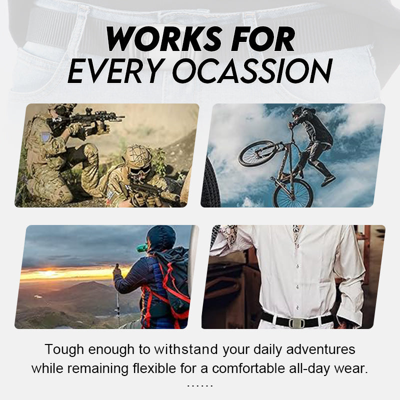 Titan™ - The ultimate non-slip Pilot Tactical Belt for breathable luxury and a perfect fit [last day discount]