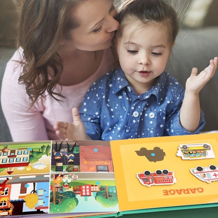 QuietBook™ - Montessori activity book - The perfect way to keep your little ones busy!
