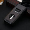 CigarCraft™ - All-in-one jet flame lighter with integrated cutting tool V-cut