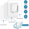 Arkhook Transparent Double-sided Adhesive Wall Hooks Set of 20 Pairs