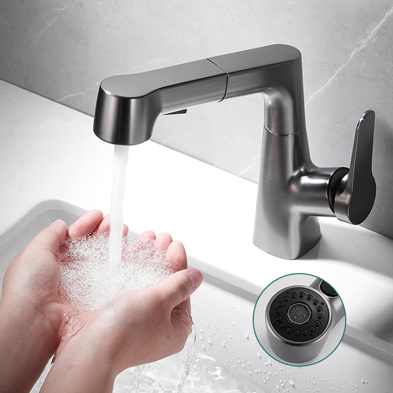 SinkFaucet™ - 360° basin mixer with lift [last day discount]