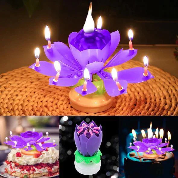 CandleSymphony™ - Musical Magic Birthday Candle