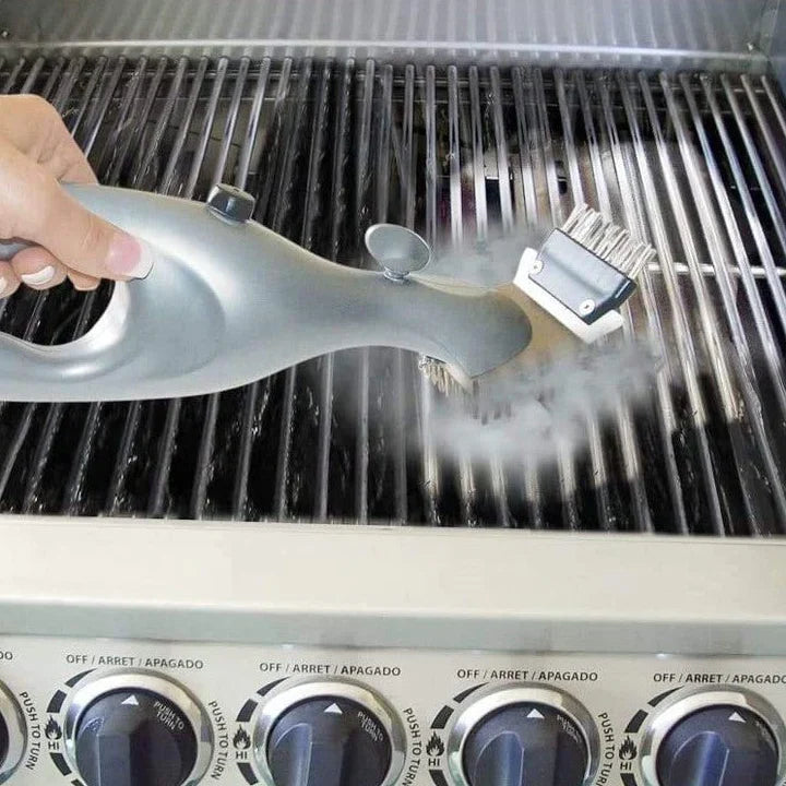 Grill Saver™ grill steam cleaning brush