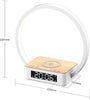 GlowCharge™ - LED Wireless Cell Phone Charger Desk Lamps With Alarm Clock