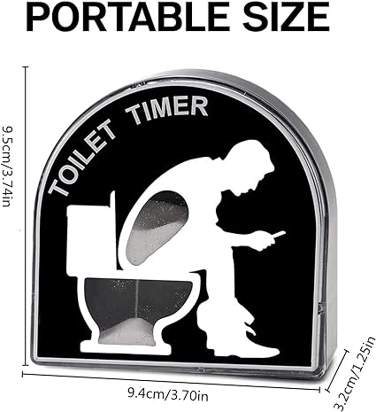 Toilet Timer™ - Just turn and go