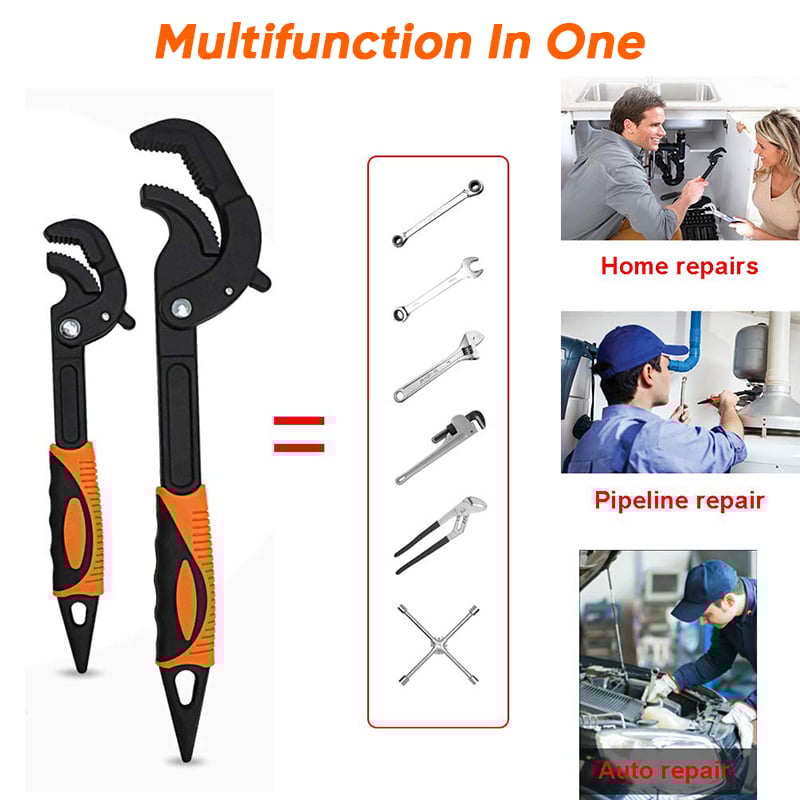 SpannetWrench™ - Multifunctional pipe wrench