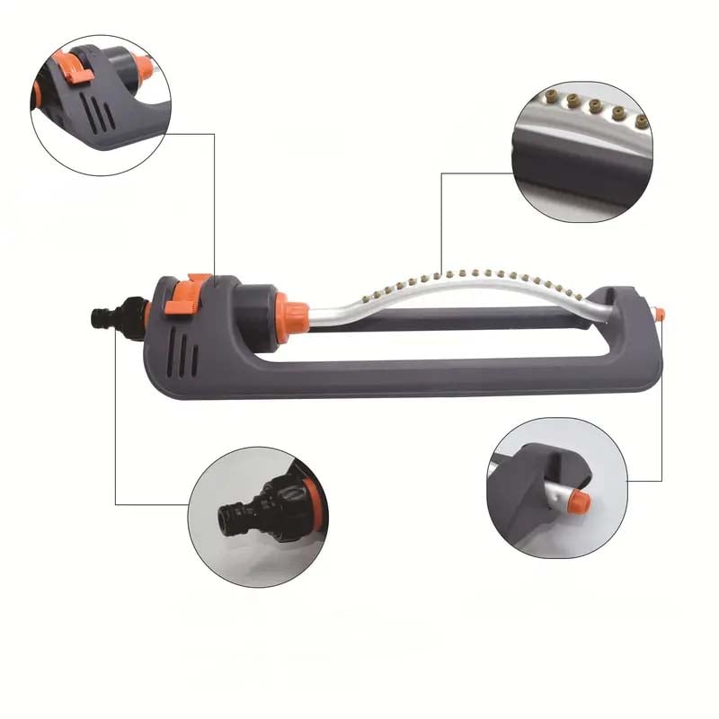| Sproll Easy Install 19-Hole Swing Sprinkler