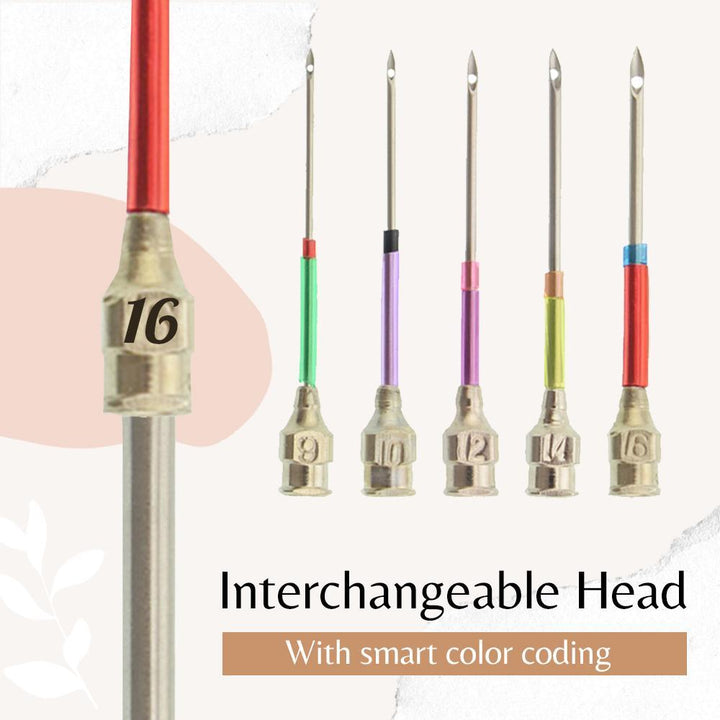 EasyStitch - Embroidery Needle Set, Improve Your Sewing Experience!
