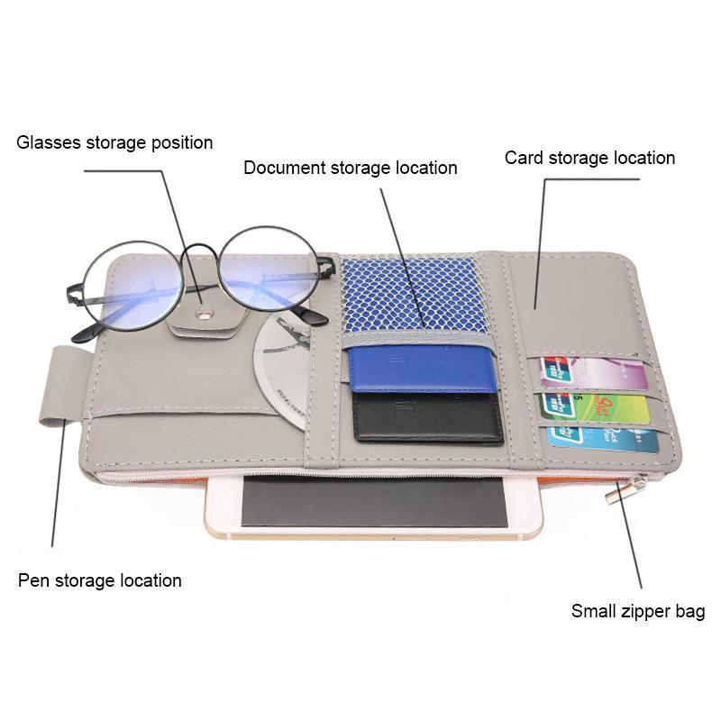 VisorValet™ - Transform the interior of your car with this elegant storage wonder!