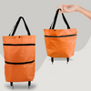 ShoppingCart™ - 2 in 1 foldable shopping trolley carrier bag