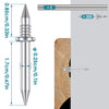 SeemiNail - Double-headed socket thread nail (100 pieces) - Nail without mess!