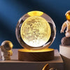 Luminous™ - 3D glowing crystal globe - a night light like no other!