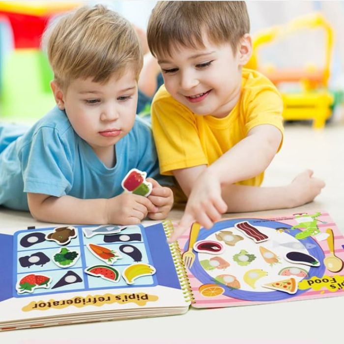 QuietBook™ - Montessori activity book - The perfect way to keep your little ones busy!