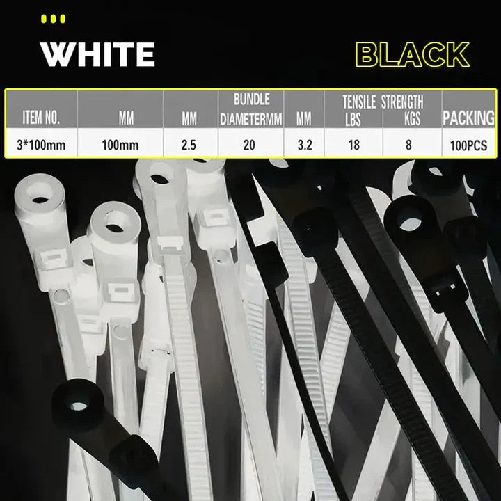 GripTies | Bolt-Down Cable Ties