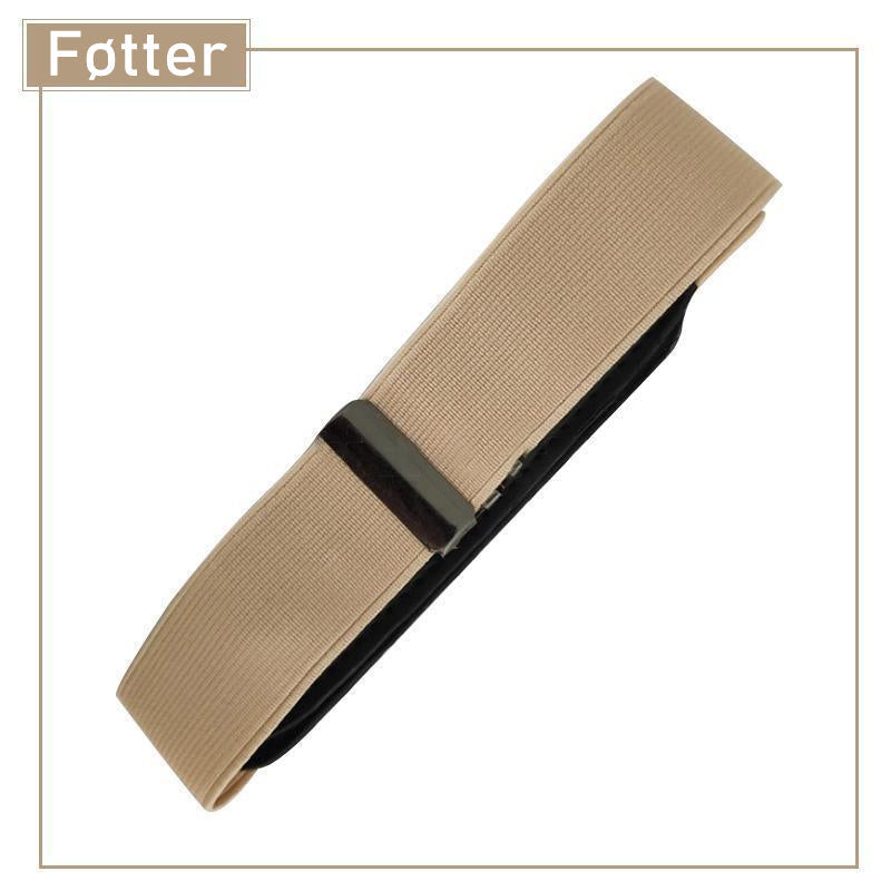 Invisible elastic waist belts