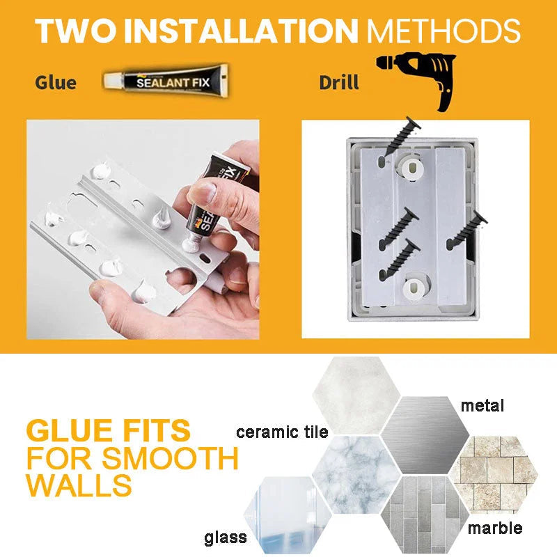 QuickDryPro™ - Space-saving drying rack with secure lock