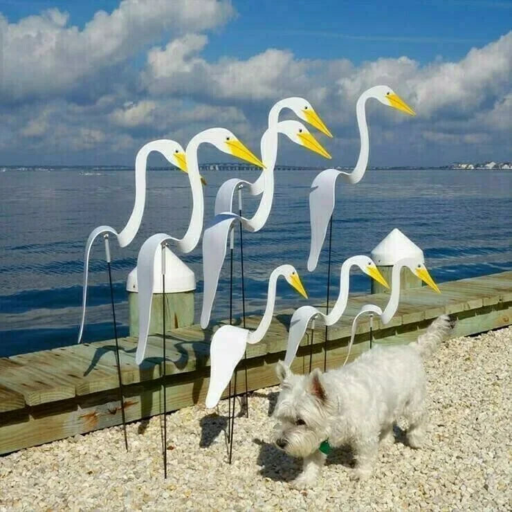 WhirlWing™ - Dancing Birds Garden Metal Art