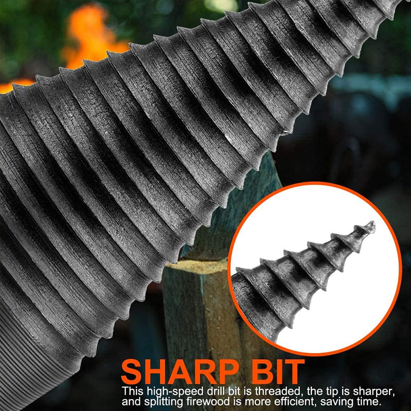 SplitEase Bit™ - Firewood drill bit