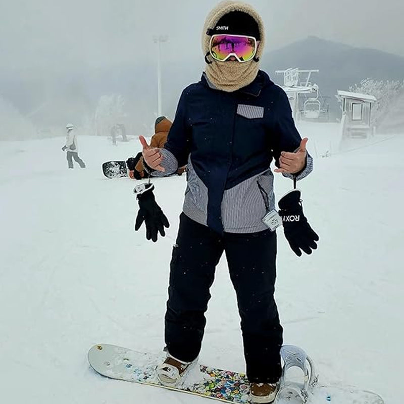 SkiMask™ - Ski mask with sherpa hood