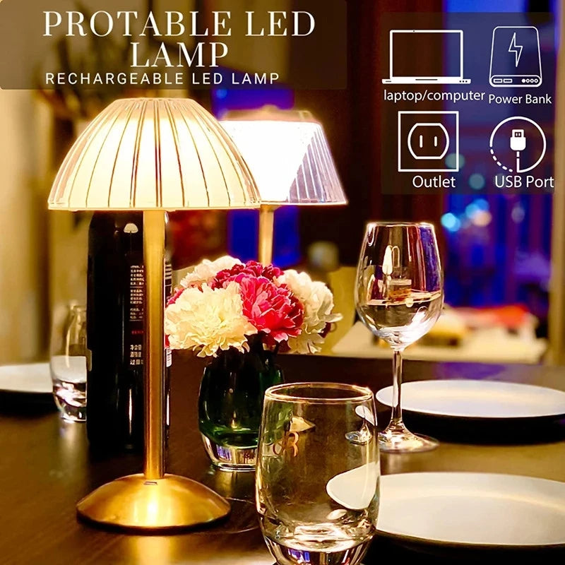 Chandi™ - LED retro table lamp - A lamp that improves your mood!