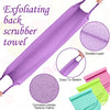 Exfoscrub Elastic Exfoliating Shower Body Scrub Strap