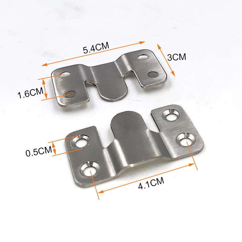 SecureGrip™ - Practical stainless steel hanging loop 10pcs
