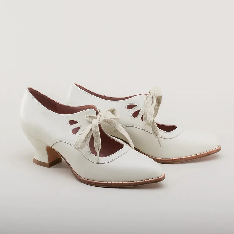 Orrie™ - Leather high heel orthopaedic shoes