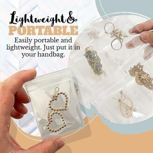 | Gempage Transparent Jewelry Storage Book
