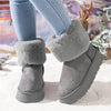 Pluschie - Plush snow ankle boots for ladies