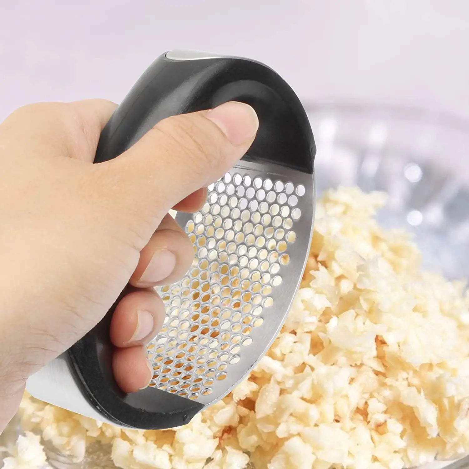 Vegetable press | Stainless steel garlic/vegetable hand press 【Last day discount】