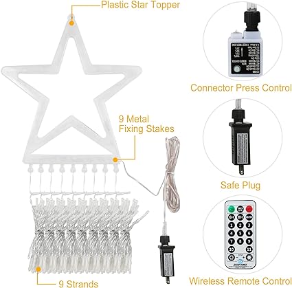 MerryGlow™ - Multicolor LED Christmas trees