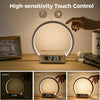 GlowCharge™ - LED Wireless Cell Phone Charger Desk Lamps With Alarm Clock