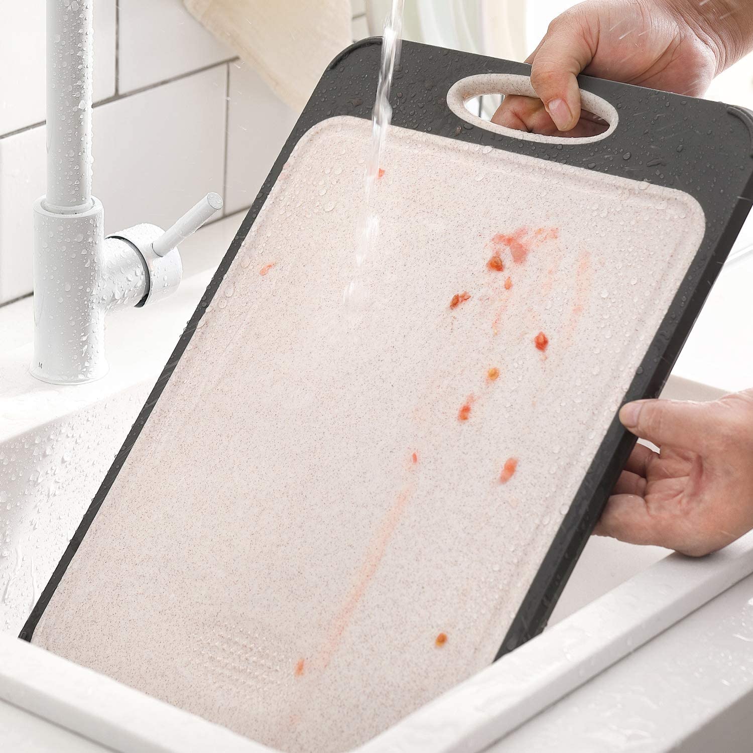 Chopping Board™ - Chopping board for the kitchen - Stainless steel chopping board for meals [last day discount]
