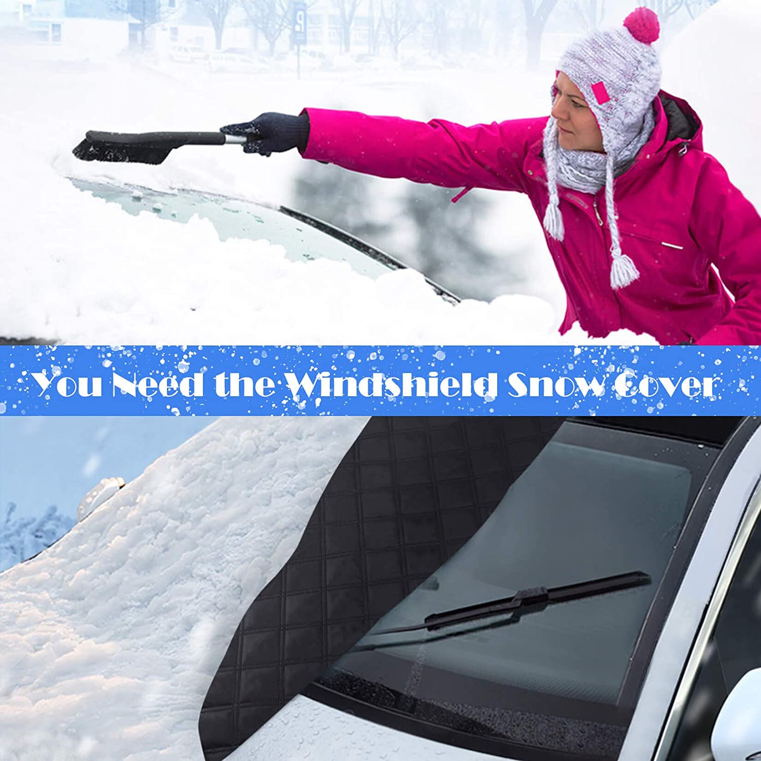 LuxSnowBlanket - Magnetic anti-snow blanket