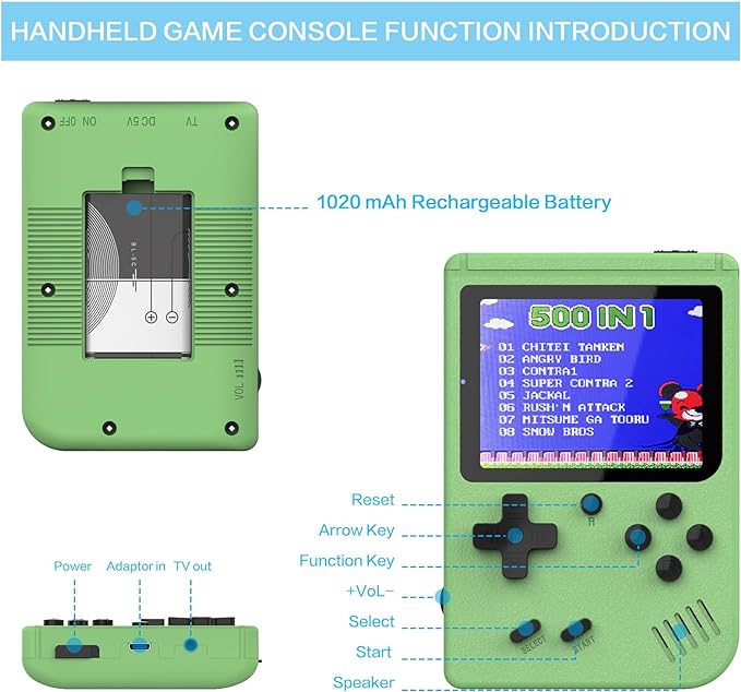 PocketArcade™ - Portable arcade game console