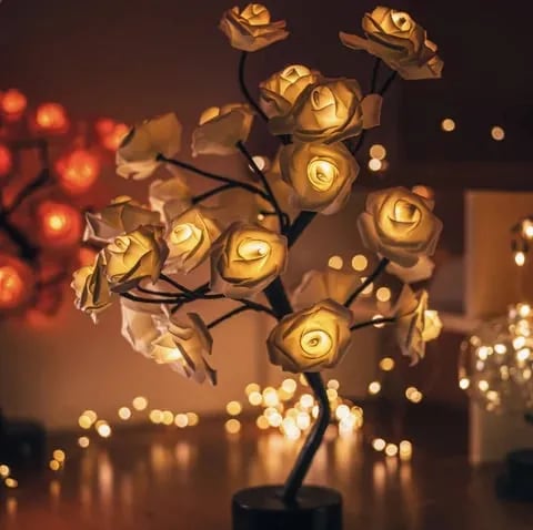 Roseglow™ - Rose tree lamp forever