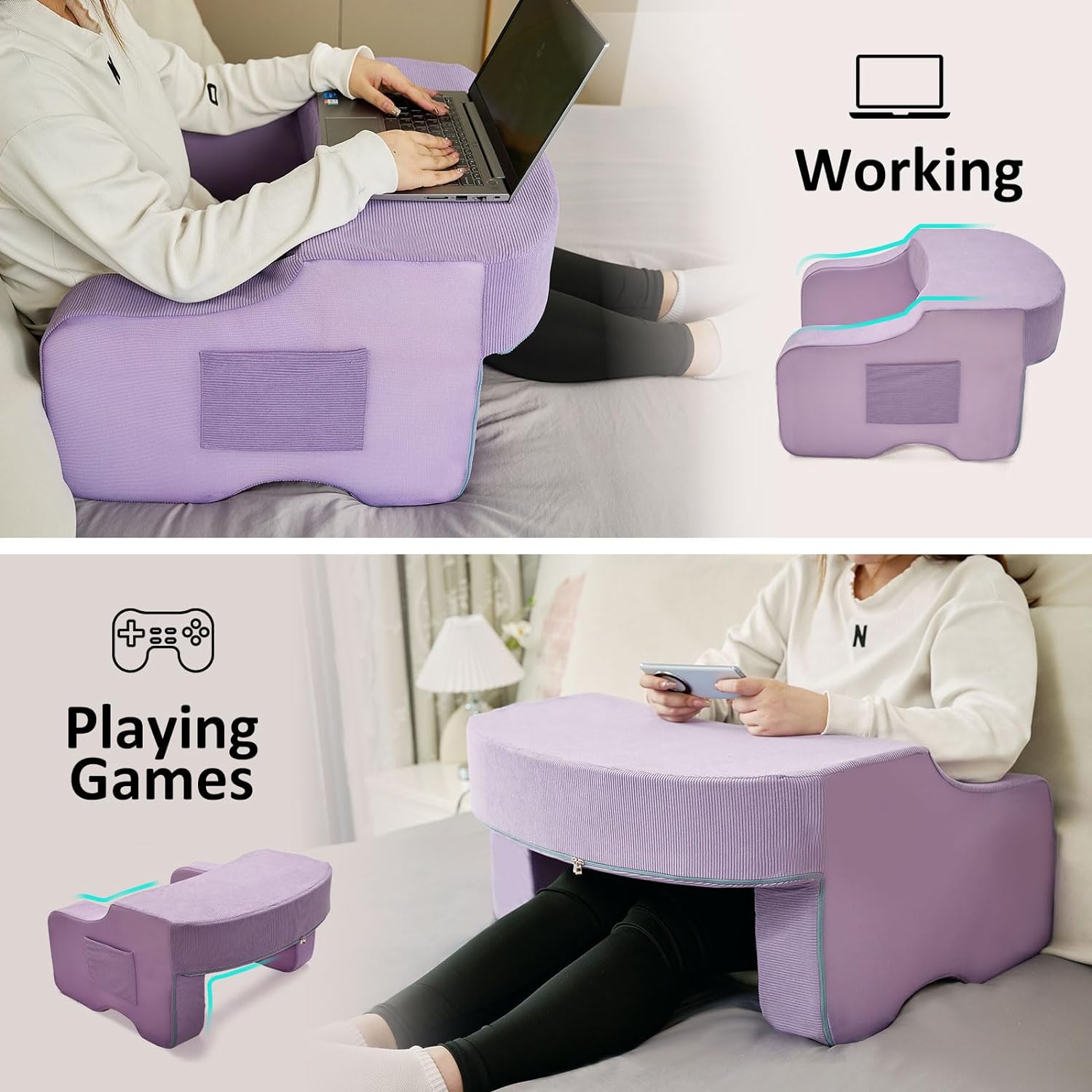 PlushPad™ | Soft Lap Schreibtischkissen