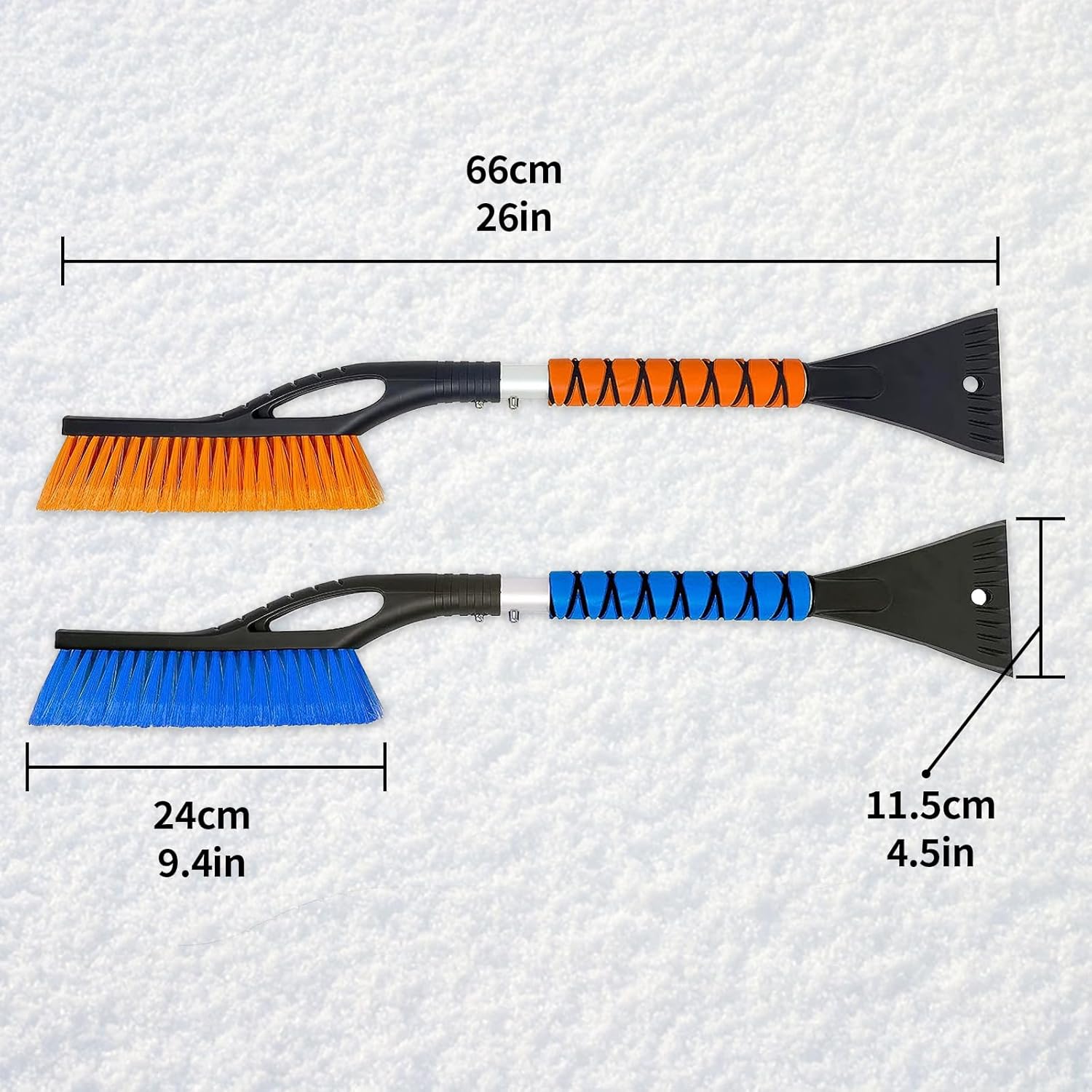 1+1 FREE | SnowMover | Car Snowplow & Brush Set