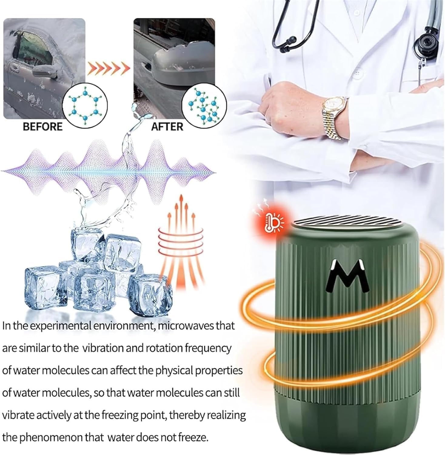FrostFree | Quick defrosting device